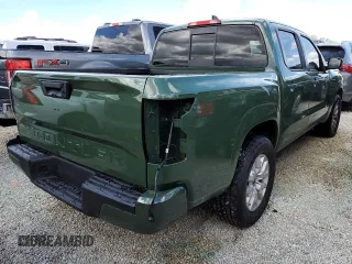 2022 Nissan Frontier SV with VIN 1N6ED1EJ9NN628938, listed as a Copart auction lot 74335784 with 58,038 mi miles and Salvage Title. Bid and sale history available at carsss.com. Image 3.