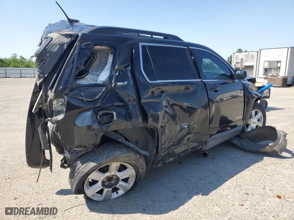 2014 GMC Terrain SLT with VIN 2GKFLSE32E6257261, listed as a Copart auction lot 50463485 with 145,559 mi miles and Salvage Title. Bid and sale history available at carsss.com. Image 3.