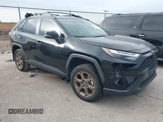 2023 Toyota RAV4 Hybrid XLE with VIN 2T3UWRFV6PW184003, listed as a IAAI auction lot 41266339 with 1 mi miles. Bid and sale history available at carsss.com. Image 1.