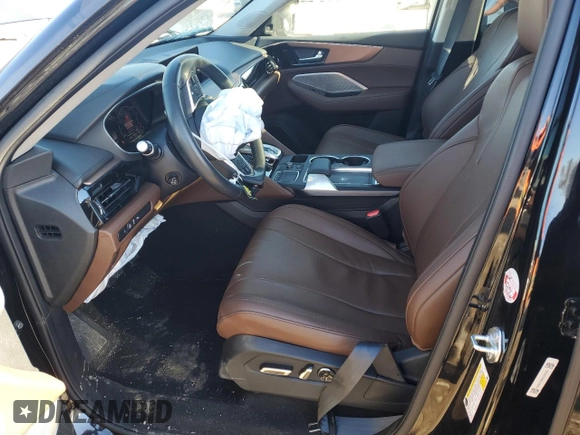 2023 Acura MDX w/Technology Package with VIN 5J8YE1H43PL032761, listed as a Copart auction lot 46911465 with 19,092 mi miles and Salvage Title. Bid and sale history available at carsss.com. Image 7.
