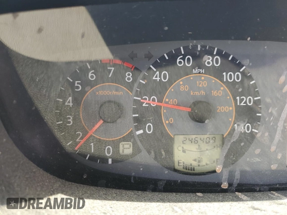 2006 Nissan Quest SL z VIN 5N1BV28U26N124033, wystawiony jako Copart lot #55348325 z przebiegiem 246 409 mil mil oraz Szkoda całkowita • Salvage title. Historia ofert i sprzedaży dostępna na DreamBid. Obrazek 9.
