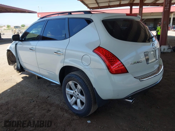 2007 Nissan Murano SL with VIN JN8AZ08T27W514310, listed as a IAAI auction lot 42474926 with 176,645 mi miles and . Bid and sale history available at DreamBid. Image 3.