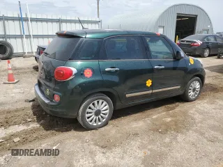 2015 FIAT 500L Lounge with VIN ZFBCFACH2FZ034998, listed as a Copart auction lot 54058445 with 149,247 mi miles and Salvage title. Bid and sale history available at DreamBid. Image 3.