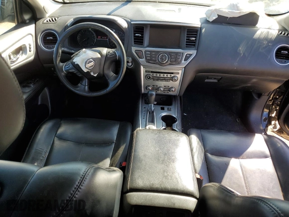 2017 Nissan Pathfinder SL with VIN 5N1DR2MM9HC673794, listed as a Copart auction lot 73199044 with Not provided miles and Salvage title. Bid and sale history available at DreamBid. Image 8.