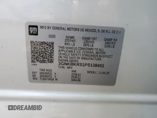 2023 Chevrolet Blazer RS with VIN 3GNKBKRS1PS138451, listed as a Copart auction lot 58532815 with 42,935 mi miles and Clean title. Bid and sale history available at DreamBid. Image 13.