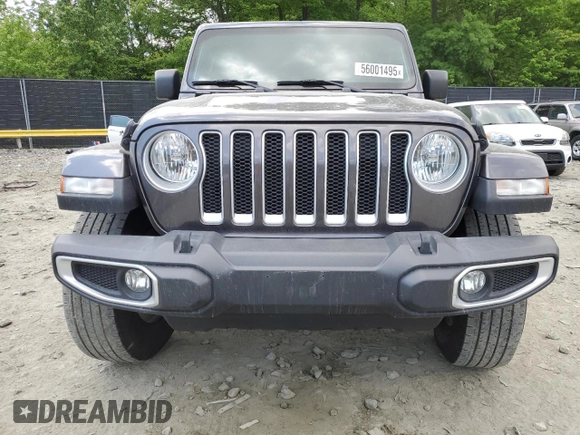 2021 Jeep Wrangler Unlimited Sahara с VIN 1C4HJXEN2MW645748, выставлен на аукционе Copart как лот 56001495 с пробегом 88 737 миль миль и Списание • Salvage title. История ставок и продаж доступна на DreamBid. Изображение 5.