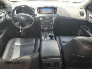 2017 Nissan Pathfinder SL with VIN 5N1DR2MN7HC650880, listed as a Copart auction lot 56006025 with 74,945 mi miles and Salvage title. Bid and sale history available at DreamBid. Image 8.