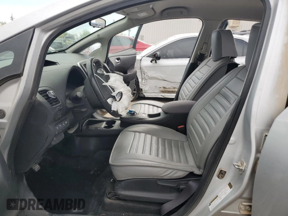 2015 Nissan LEAF SV with VIN 1N4AZ0CP8FC313460, listed as a Copart auction lot 51716765 with 90,163 mi miles and Salvage Title. Bid and sale history available at carsss.com. Image 7.