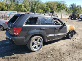 2006 Jeep Grand Cherokee Overland with VIN 1J8HR68286C356259, listed as a Copart auction lot 74461484 with 0 mi miles and Salvage Title. Bid and sale history available at carsss.com. Image 4.