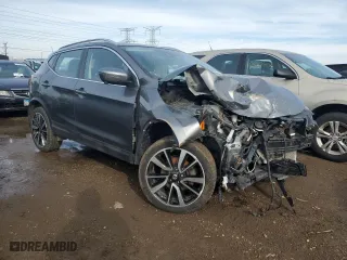 2018 Nissan Rogue Sport SV with VIN JN1BJ1CR9JW205727, listed as a Copart auction lot 45976135 with 92,953 mi miles and Salvage Title. Bid and sale history available at carsss.com. Image 4.