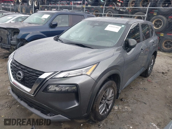 2023 Nissan Rogue S with VIN 5N1BT3AA3PC772232, listed as a IAAI auction lot 41845300 with 26,985 mi miles. Bid and sale history available at carsss.com. Image 17.