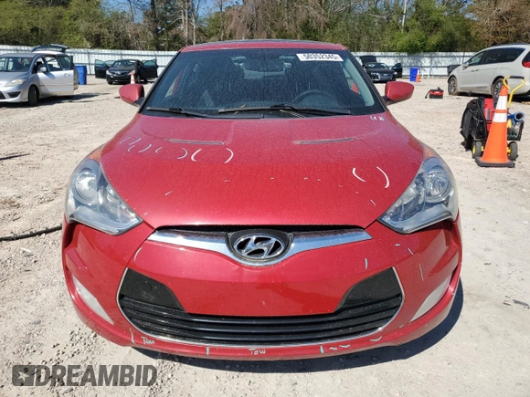 2013 Hyundai Veloster w/Gray Int with VIN KMHTC6AD4DU132794, listed as a Copart auction lot 50352345 with 141,712 mi miles and Salvage Title. Bid and sale history available at carsss.com. Image 5.