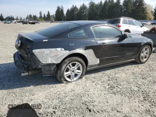 2011 Ford Mustang V6 with VIN 1ZVBP8AM4B5164343, listed as a Copart auction lot 53173815 with 126,579 mi miles and Salvage Title. Bid and sale history available at carsss.com. Image 3.