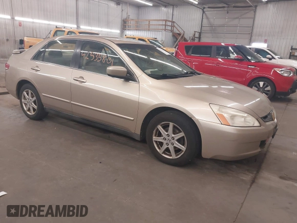 2004 Honda Accord LX with VIN 1HGCM66354A083707, listed as a IAAI auction lot 42535801 with 232,141 mi miles and . Bid and sale history available at DreamBid. Image 1.
