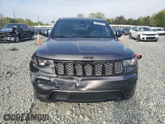 2017 Jeep Grand Cherokee Altitude with VIN 1C4RJEAG9HC813263, listed as a Copart auction lot 52532345 with 169,054 mi miles and Salvage title. Bid and sale history available at DreamBid. Image 5.
