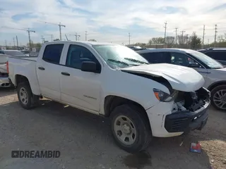 2022 Chevrolet Colorado 2WD Work Truck with VIN 1GCGSBEAXN1308607, listed as a IAAI auction lot 41681296 with 54,422 mi miles and . Bid and sale history available at DreamBid. Image 1.