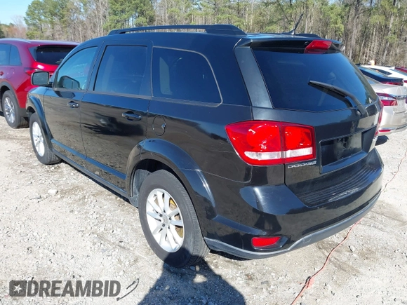 2015 Dodge Journey SXT with VIN 3C4PDCBB2FT531344, listed as a IAAI auction lot 41863170 with 168,488 mi miles. Bid and sale history available at carsss.com. Image 3.