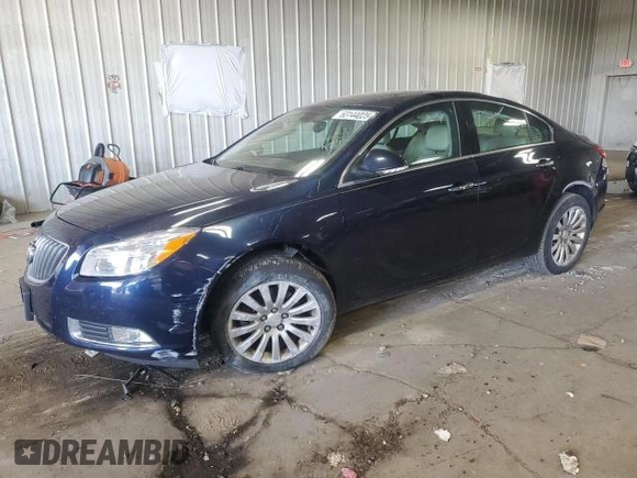 2012 Buick Regal Turbo Premium 1 with VIN 2G4GS5EV2C9150062, listed as a Copart auction lot 64058235 with 162,611 mi miles and Clean title. Bid and sale history available at DreamBid. Image 1.