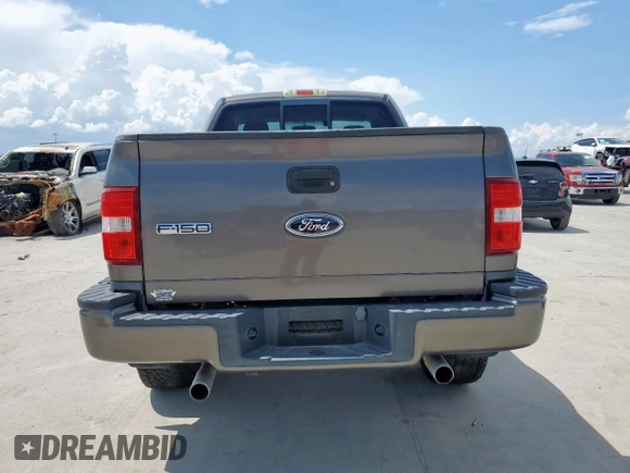 2005 Ford F-150 STX with VIN 1FTRF04W55KC00341, listed as a Copart auction lot 62238345 with 125,624 mi miles and Clean title. Bid and sale history available at DreamBid. Image 6.