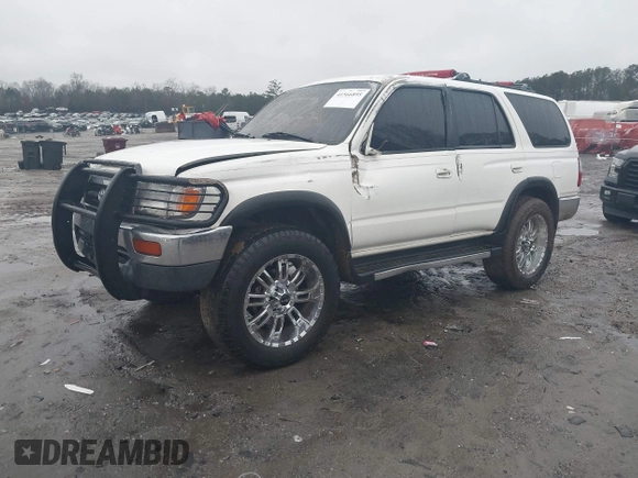 1997 Toyota 4Runner SR5 with VIN JT3GN86R8V0042416, listed as a IAAI auction lot 41566895 with 374,765 mi miles and . Bid and sale history available at DreamBid. Image 2.