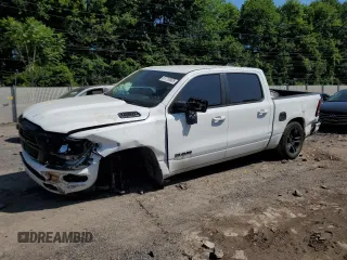 2020 Ram 1500 Big Horn with VIN 1C6SRFFT0LN102089, listed as a Copart auction lot 61710805 with 169,129 mi miles and Salvage title. Bid and sale history available at DreamBid. Image 1.