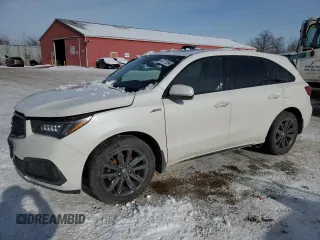 2020 Acura MDX Technology with VIN 5J8YD4H09LL800710, listed as a Copart auction lot 87171294 with 59,250 mi miles and Clean title. Bid and sale history available at DreamBid. Image 1.