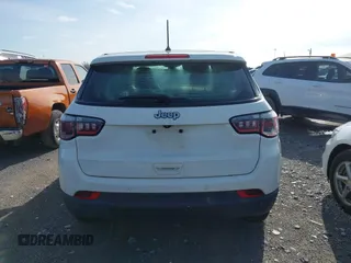 2018 Jeep Compass Sport with VIN 3C4NJCABXJT263332, listed as a IAAI auction lot 41554259 with 91,156 mi miles and . Bid and sale history available at DreamBid. Image 16.