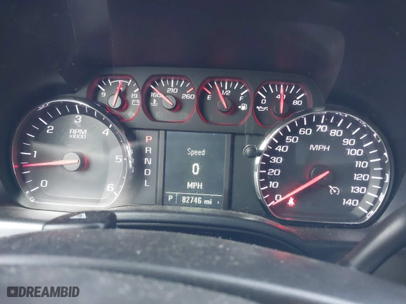 2018 Chevrolet Silverado 1500 Work Truck with VIN 1GCVKNEC7JZ121282, listed as a IAAI auction lot 41259105 with 82,746 mi miles. Bid and sale history available at carsss.com. Image 7.