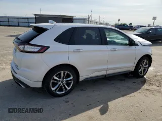 2017 Ford Edge Sport with VIN 2FMPK4AP2HBB43954, listed as a Copart auction lot 52008705 with 105,716 mi miles and Salvage Title. Bid and sale history available at carsss.com. Image 3.