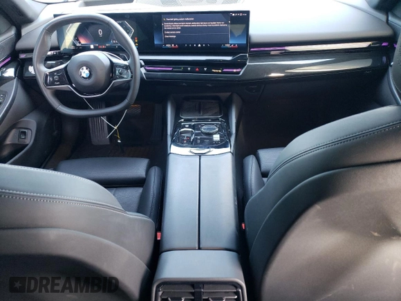 2024 BMW 5 Series 530i with VIN WBA43FJ08RCP78906, listed as a Copart auction lot 50730475 with 29,442 mi miles and Salvage title. Bid and sale history available at DreamBid. Image 8.