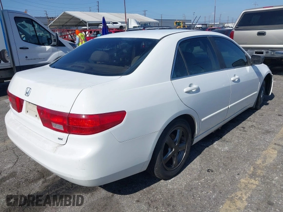 2005 Honda Accord EX with VIN 1HGCM56785A073123, listed as a IAAI auction lot 42272640 with 114,655 mi miles and . Bid and sale history available at DreamBid. Image 4.
