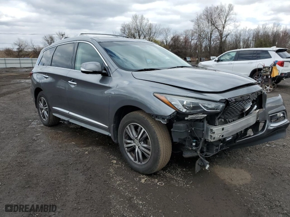 2016 Infiniti QX60 with VIN 5N1AL0MM6GC511824, listed as a Copart auction lot 52415255 with 159,686 mi miles and Salvage Title. Bid and sale history available at carsss.com. Image 4.