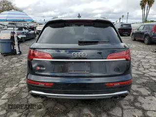 2022 Audi SQ5 Premium Plus with VIN WA1B4AFY0N2087887, listed as a Copart auction lot 88809855 with 14,999 mi miles and Salvage Title. Bid and sale history available at carsss.com. Image 6.