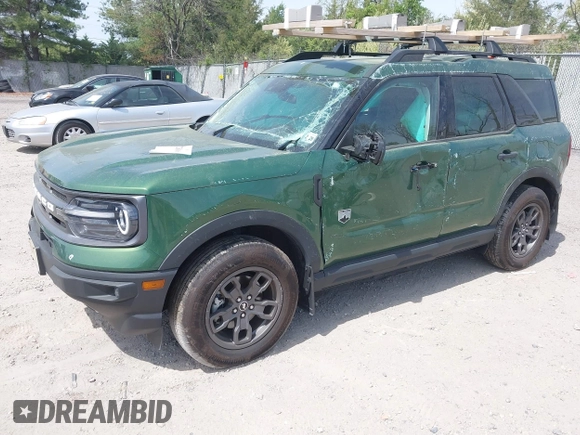 2024 Ford Bronco Sport Big Bend with VIN 3FMCR9B61RRE36566, listed as a IAAI auction lot 42122616 with 10,489 mi miles and . Bid and sale history available at DreamBid. Image 20.