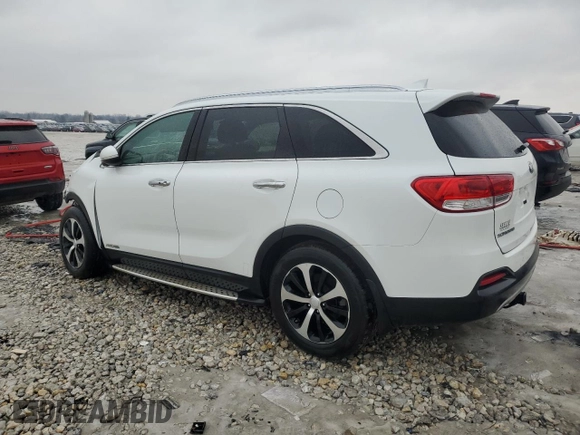2018 Kia Sorento EX with VIN 5XYPHDA55JG395331, listed as a Copart auction lot 46834535 with 37,576 mi miles and Clean Title. Bid and sale history available at carsss.com. Image 2.