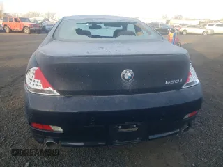 2006 BMW 6 Series 650Ci with VIN WBAEH13466CR51083, listed as a Copart auction lot 88897625 with 138,958 mi miles and Salvage Title. Bid and sale history available at carsss.com. Image 6.