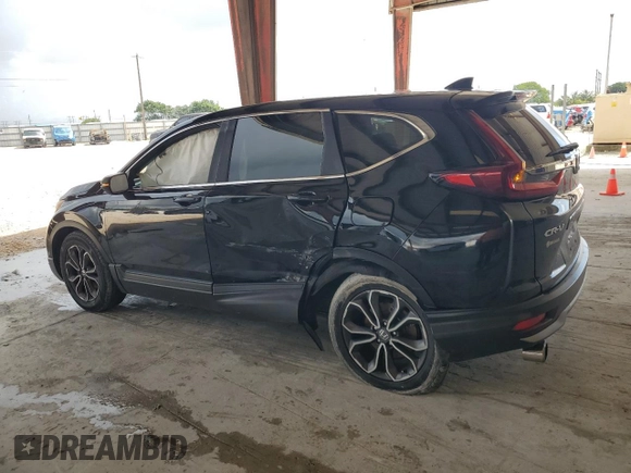 2020 Honda CR-V EX-L z VIN 7FARW1H86LE015750, wystawiony jako Copart lot #55824745 z przebiegiem 103 326 mil mil oraz Szkoda całkowita • Salvage title. Historia ofert i sprzedaży dostępna na DreamBid. Obrazek 2.