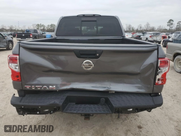 2021 Nissan Titan SV with VIN 1N6AA1EE2MN507967, listed as a Copart auction lot 45288265 with 53,293 mi miles and Salvage title. Bid and sale history available at DreamBid. Image 6.