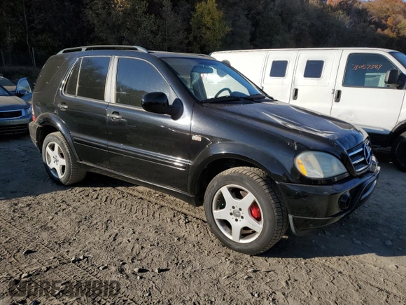 2000 Mercedes-Benz M-Class AMG with VIN 4JGAB74E4YA213337, listed as a Copart auction lot 78241244 with 159,530 mi miles and Salvage Title. Bid and sale history available at carsss.com. Image 4.