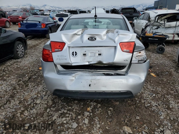 2012 Kia Forte EX with VIN KNAFU4A27C5624484, listed as a Copart auction lot 45375015 with 150,522 mi miles and Salvage Title. Bid and sale history available at carsss.com. Image 6.