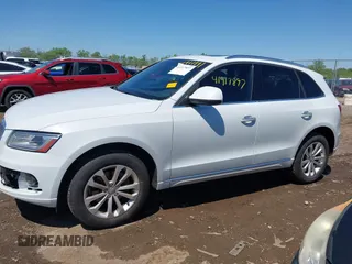 2015 Audi Q5 Premium Plus with VIN WA1LFAFP7FA063194, listed as a IAAI auction lot 41917897 with 125,625 mi miles and . Bid and sale history available at DreamBid. Image 14.