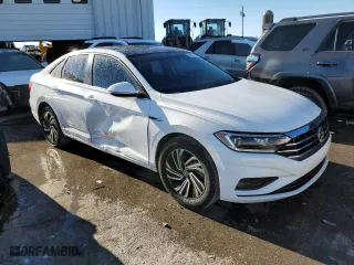 2021 Volkswagen Jetta SEL Premium with VIN 3VWG57BU6MM069042, listed as a Copart auction lot 79447844 with 40,691 mi miles and Salvage Title. Bid and sale history available at carsss.com. Image 4.