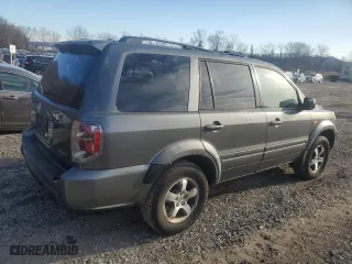 2007 Honda Pilot EX-L with VIN 2HKYF185X7H500509, listed as a Copart auction lot 48109255 with 173,431 mi miles and Salvage Title. Bid and sale history available at carsss.com. Image 3.