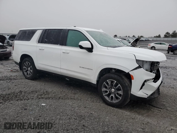 2023 Chevrolet Suburban LS z VIN 1GNSKBKD7PR264540, wystawiony jako Copart lot #84848104 z przebiegiem 18 963 mil mil oraz Szkoda całkowita • Salvage title. Historia ofert i sprzedaży dostępna na DreamBid. Obrazek 4.