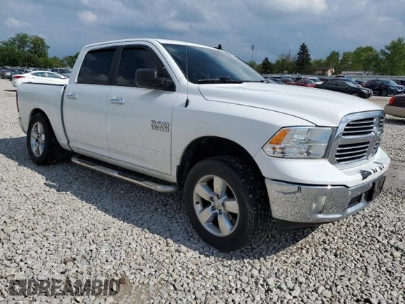 2018 Ram 1500 Big Horn with VIN 3C6RR7LG0JG196864, listed as a Copart auction lot 56141865 with 127,025 mi miles and Salvage title. Bid and sale history available at DreamBid. Image 4.