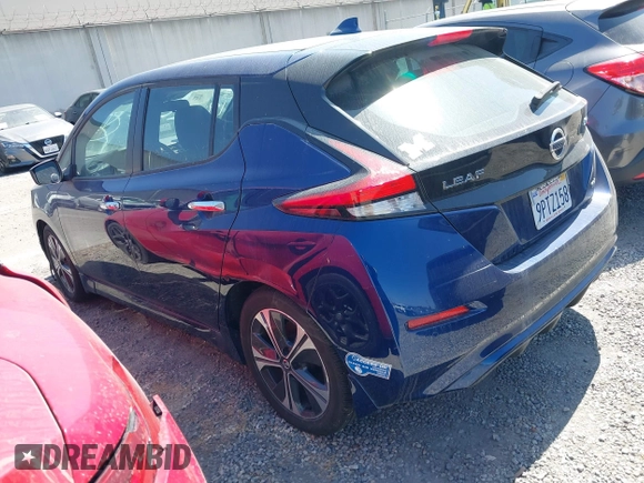 2020 Nissan LEAF SV with VIN 1N4AZ1CP5LC306791, listed as a IAAI auction lot 41629300 with 23,206 mi miles and . Bid and sale history available at DreamBid. Image 3.