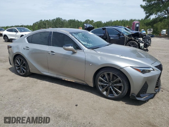 2021 Lexus IS 350 F Sport z VIN JTHGZ1B28M5038768, wystawiony jako Copart lot #57054545 z przebiegiem 36 358 mil mil oraz Szkoda całkowita • Salvage title. Historia ofert i sprzedaży dostępna na DreamBid. Obrazek 4.