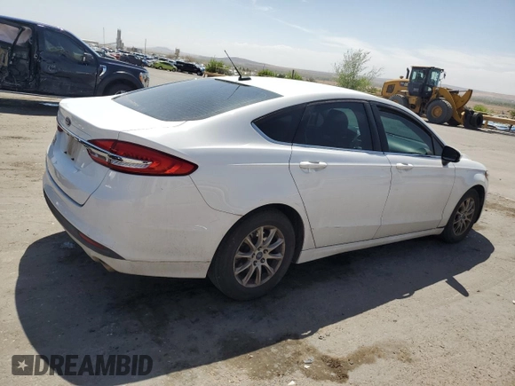 2017 Ford Fusion S with VIN 3FA6P0G76HR231835, listed as a Copart auction lot 52881905 with 105,109 mi miles and Salvage Title. Bid and sale history available at carsss.com. Image 3.