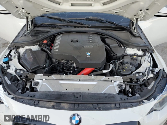2022 BMW 2 Series 230i with VIN 3MW23CM04N8C67454, listed as a Copart auction lot 74141554 with 32,676 mi miles and Salvage Title. Bid and sale history available at carsss.com. Image 11.