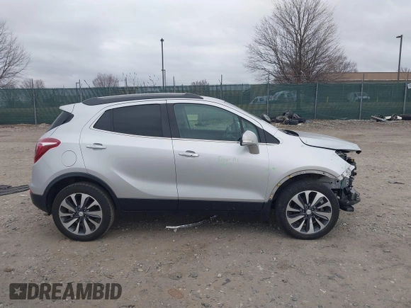 2019 Buick Encore Essence with VIN KL4CJGSM9KB858376, listed as a IAAI auction lot 41695284 with 82,267 mi miles. Bid and sale history available at carsss.com. Image 14.
